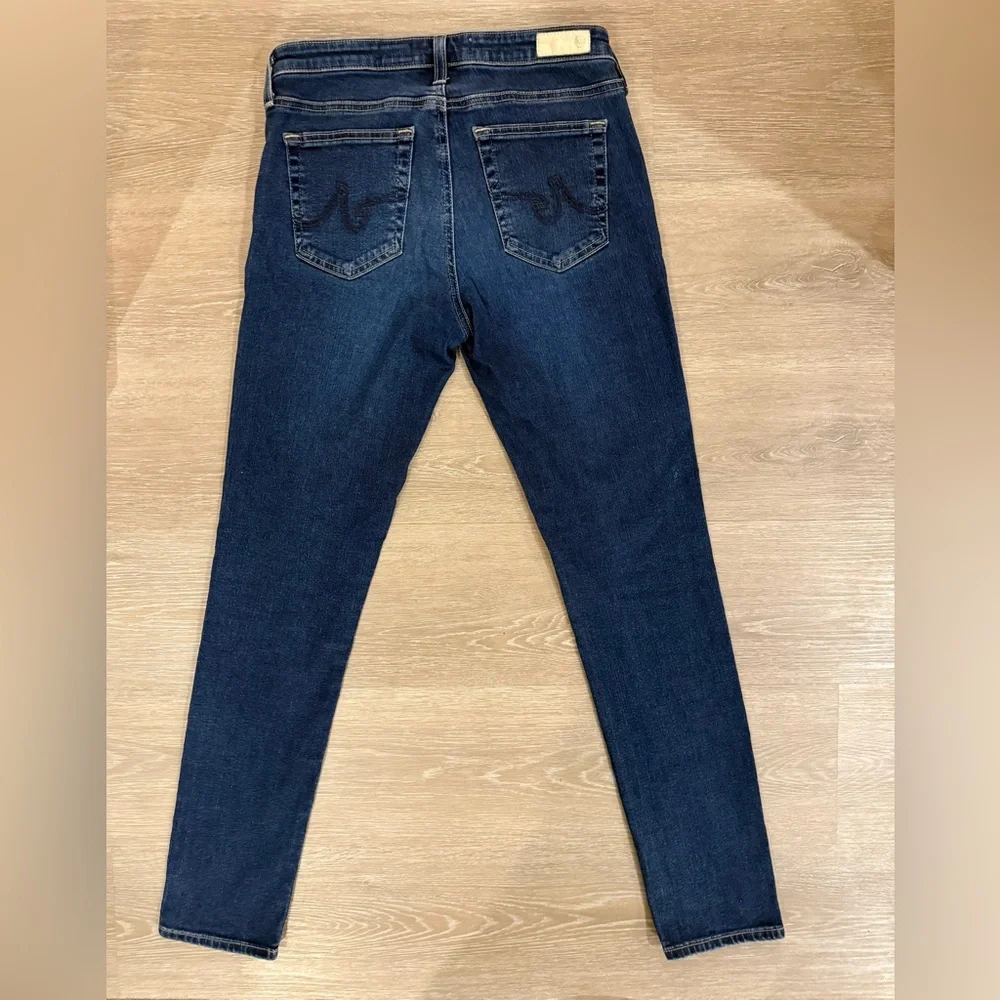 AG Adriano Goldschmied B-Type 02 Cigarette Jeans 27 Dark Wash Straight - Picture 2 of 14